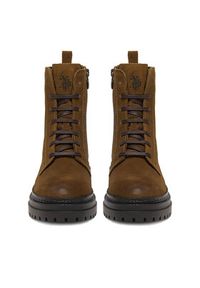 U.S. Polo Assn. Trzewiki CEO-VIZAG002W/EL1 Khaki. Kolor: brązowy. Materiał: zamsz, skóra #5