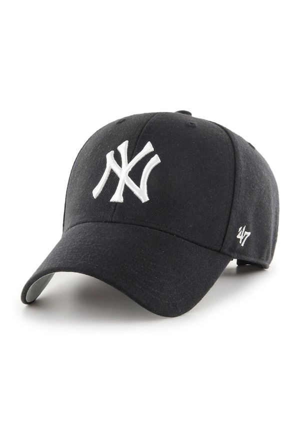 MAJOR LEAGUE BASEBALL - Czapka z daszkiem 47 Brand MLB New York Yankees MVP. Kolor: czarny