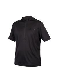 ENDURA - Koszulka rowerowa męska Endura Hummvee II S/S. Kolor: czarny. Sport: kolarstwo