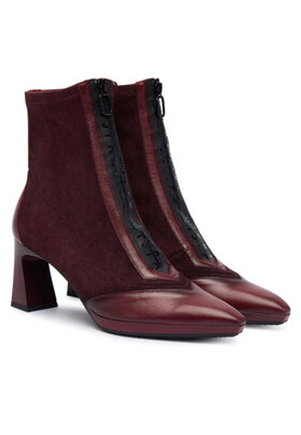 Hispanitas Botki HI254186 Fioletowy. Kolor: fioletowy. Materiał: materiał