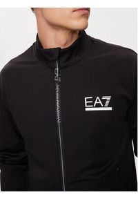 EA7 Emporio Armani Bluza 3DPM89 PJUFZ 1200 Czarny Regular Fit. Kolor: czarny. Materiał: syntetyk