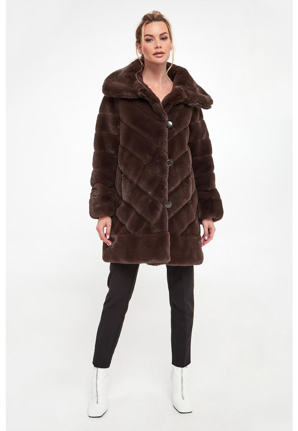 Joseph Ribkoff - Futro damskie dwustronne JOSEPH RIBKOFF. Materiał: futro