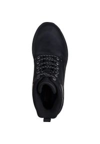 skechers - Buty męskie Skechers Pollard Waylon. Kolor: czarny. Materiał: materiał, skóra. Sport: fitness #2
