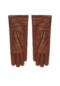 Weekend Max Mara Rękawiczki Damskie Senapeshort 2525566035 Brązowy. Kolor: brązowy. Materiał: skóra #3