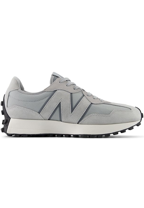 Buty unisex New Balance U327SWA – szare. Okazja: na co dzień. Kolor: szary. Materiał: materiał, skóra, guma. Szerokość cholewki: normalna