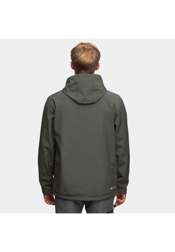 Kurtka męska Softshell Alpinus Stenshuvud. Kolor: zielony. Materiał: softshell