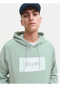 Jack & Jones Bluza Hayato 12278614 Zielony Regular Fit. Kolor: zielony. Materiał: bawełna #5