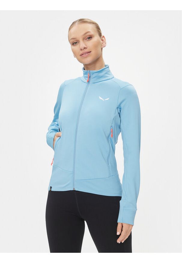 Salewa Bluza Puez 28479 Niebieski Regular Fit. Kolor: niebieski. Materiał: syntetyk