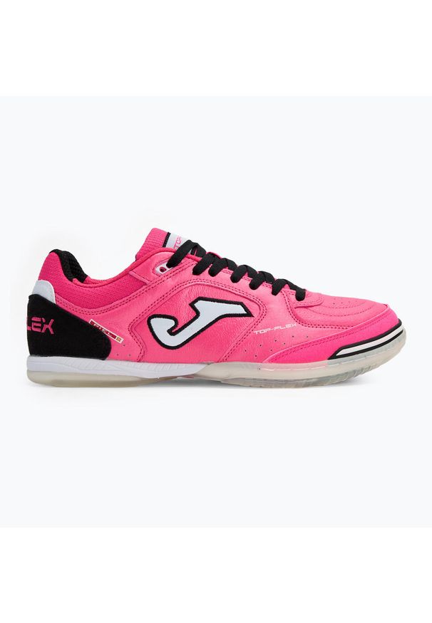 Buty piłkarskie męskie Joma Top Flex IN. Kolor: różowy. Materiał: syntetyk, materiał. Szerokość cholewki: normalna. Sport: piłka nożna