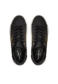 Pepe Jeans Sneakersy PLS00020 Czarny. Kolor: czarny. Materiał: skóra #4