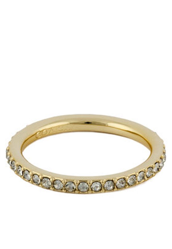 Coach Zestaw pierścionków 37460424 Złoty. Materiał: metalowe. Kolor: złoty