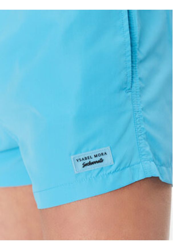 YSABEL MORA Szorty kąpielowe 90375 Błękitny Regular Fit. Kolor: niebieski. Materiał: syntetyk