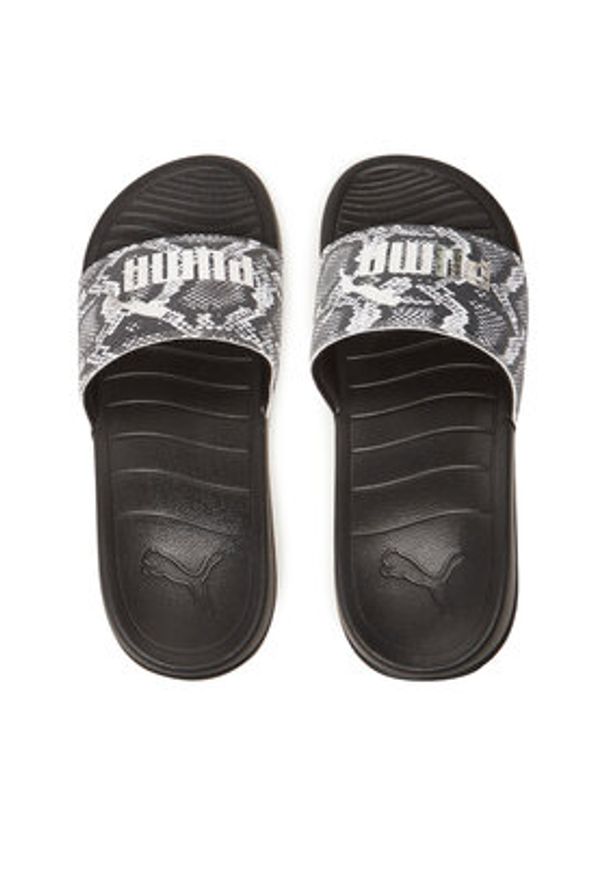 Puma Klapki Popcat 20 Snake Chic 401706 01 Szary. Kolor: szary. Materiał: skóra