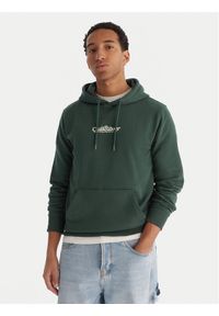 Quiksilver Bluza EQYFT05136 TKG Zielony Comfort Fit. Kolor: zielony. Materiał: bawełna