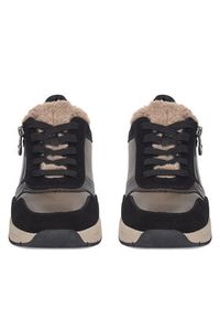 Rieker Półbuty N9301-90 Czarny. Kolor: czarny. Materiał: skóra #6