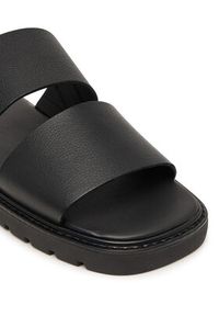 Calvin Klein Klapki Sq Molded Sandal Db Lth HM0HM02234 Czarny. Kolor: czarny. Materiał: skóra #3