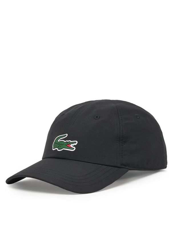 Lacoste Czapka z daszkiem RK2450 Czarny. Kolor: czarny. Materiał: poliester, materiał