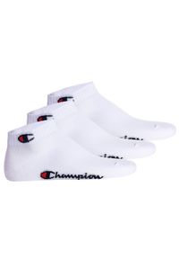 Skarpety Champion 3pk Quarter Socks. Kolor: biały. Sport: bieganie