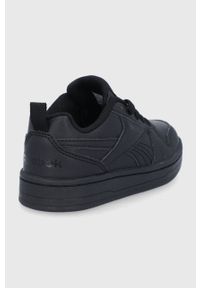 Reebok Classic Buty dziecięce FV2404 kolor czarny. Nosek buta: okrągły. Zapięcie: sznurówki. Kolor: czarny. Materiał: guma. Model: Reebok Classic #4