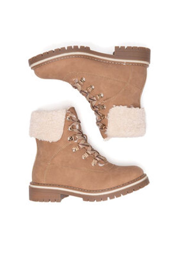 Jenny Fairy Trzewiki WS2927-09 Brązowy. Kolor: brązowy. Materiał: materiał