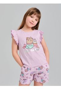 Sinsay - Szorty Pusheen the Cat - fioletowy. Kolor: fioletowy #1