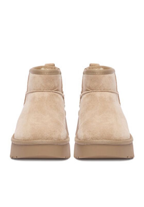 Jenny - JENNY Śniegowce CEO-HJF2549-1 Beżowy. Kolor: beżowy. Materiał: materiał