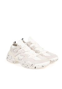 Antony Morato Sneakersy | MMFW01236-LE500089 | Mężczyzna | Biały. Nosek buta: okrągły. Kolor: biały. Materiał: skóra, tkanina