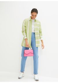 bonprix - Dżinsy Mom, High Wwaist, ze stretchem. Stan: podwyższony. Kolor: niebieski #2