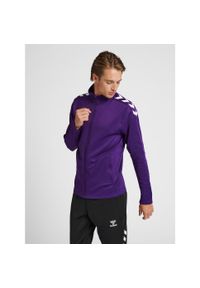 Bluza sportowa dla dorosłych Hummel Core XK Poly Zip Sweat. Kolor: biały, niebieski, czerwony, wielokolorowy