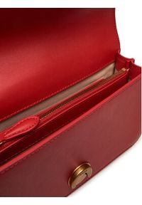 Pinko - PINKO Torebka Love One Mini Dc PE 25 PCPL 00074 A0F1 Czerwony. Kolor: czerwony. Materiał: skórzane #5