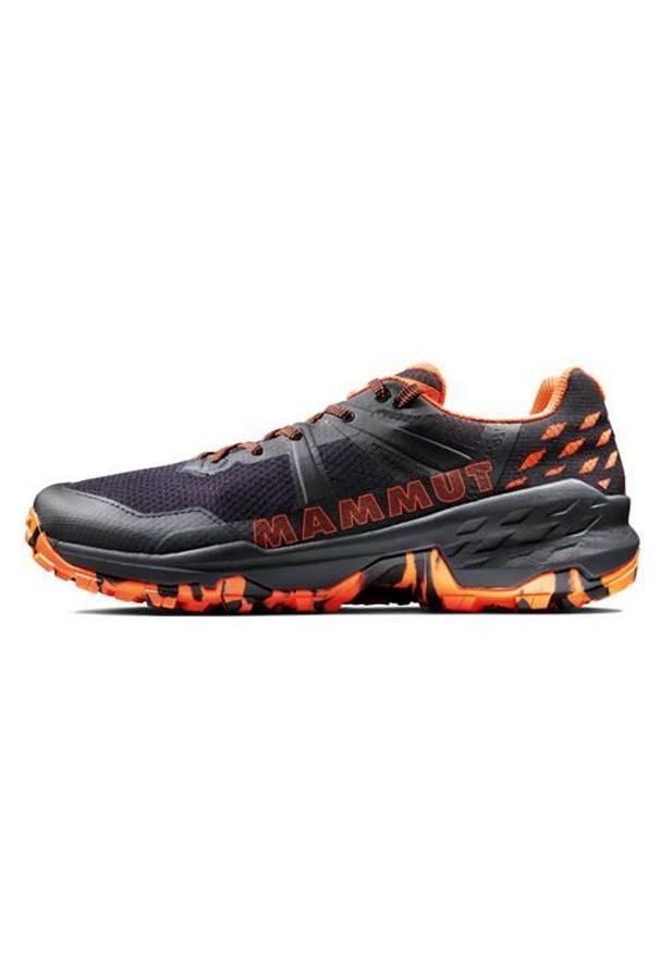 Buty trekkingowe męskie Mammut Sertig Ii Low. Zapięcie: sznurówki. Kolor: czarny. Materiał: syntetyk, tkanina, materiał. Szerokość cholewki: normalna. Sport: turystyka piesza