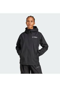 Adidas - Kurtka Terrex Multi 2L RAIN.RDY. Kolor: czarny. Materiał: materiał. Sport: turystyka piesza #1