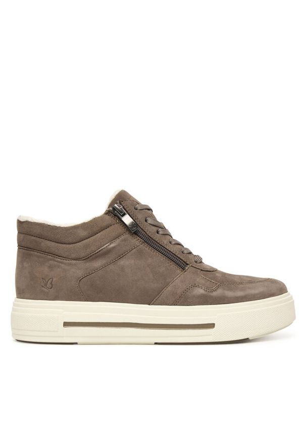 Caprice Sneakersy 9-26251-45 Brązowy. Kolor: brązowy. Materiał: skóra, zamsz