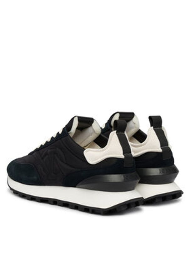 Iceberg Sneakersy IU181008 Czarny. Kolor: czarny. Materiał: materiał
