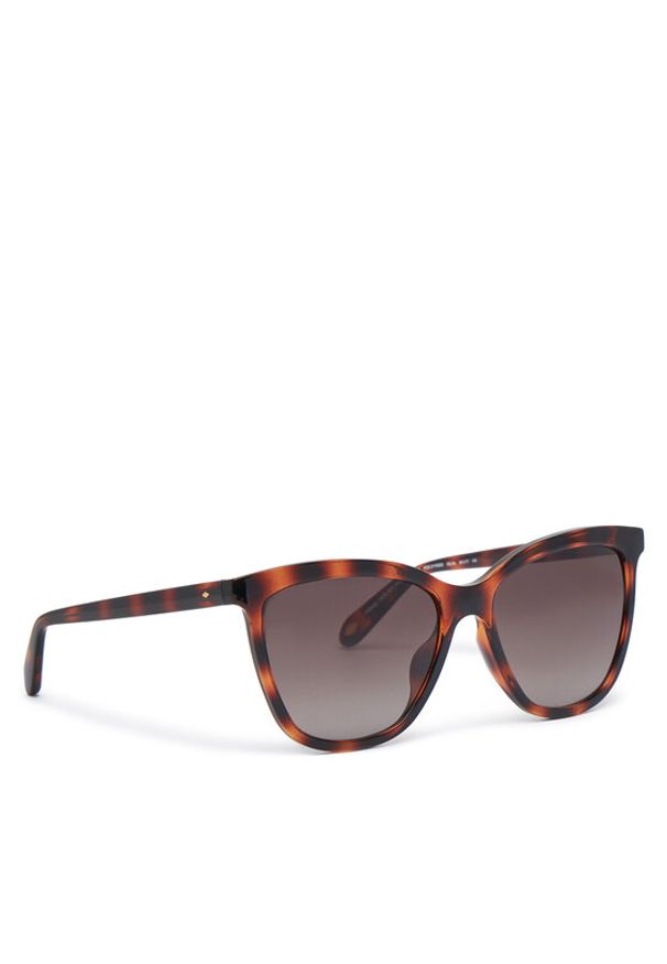 Fossil Okulary przeciwsłoneczne 2115/G/S 204706 Brązowy. Kolor: brązowy