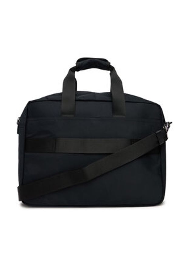 TOMMY HILFIGER - Tommy Hilfiger Torba na laptopa Th Nylon Workbag AM0AM13619 Czarny. Kolor: czarny. Materiał: materiał
