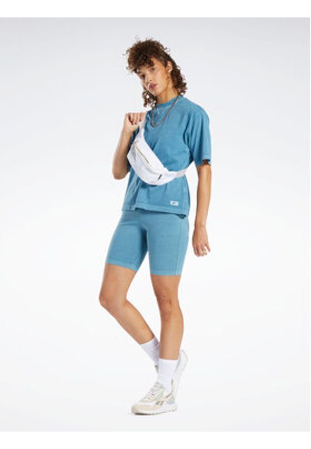 Reebok T-Shirt Classics Natural Dye Boxy T-Shirt HT7857 Niebieski. Kolor: niebieski. Materiał: bawełna