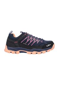 Dziecięce Niskie buty trekkingowe CMP Rigel Waterproof. Kolor: niebieski, pomarańczowy, wielokolorowy #1