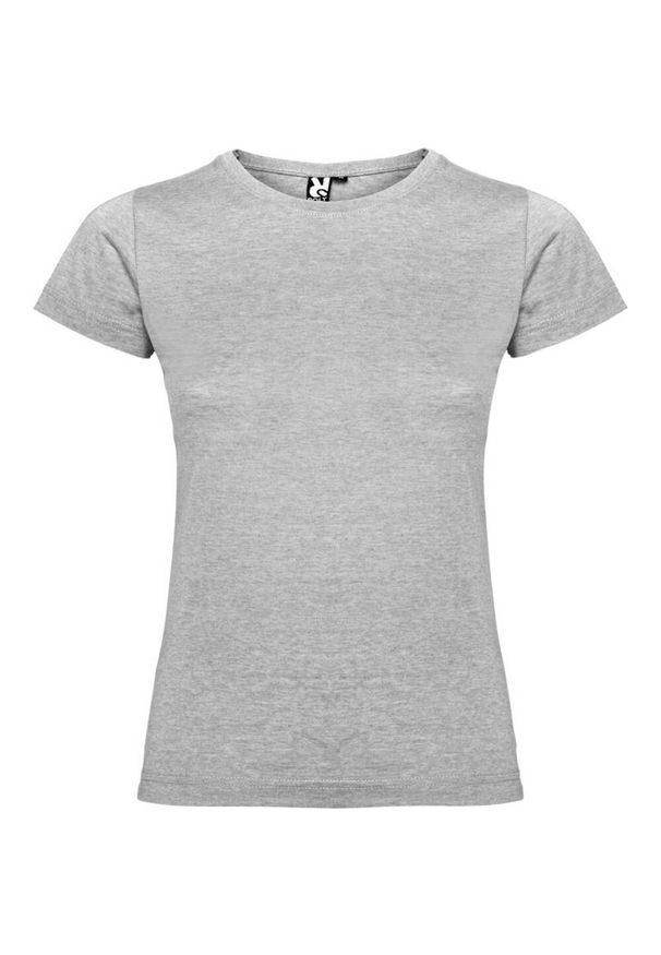 ROLY - Damska Koszulka Z Krótkim Rękawem Jamaica. Kolor: szary. Długość rękawa: krótki rękaw. Długość: krótkie. Sport: turystyka piesza