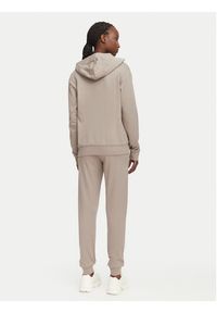 EA7 Emporio Armani Dres 7W001369 AF12473 U6100 Beżowy Regular Fit. Kolor: beżowy. Materiał: bawełna #2