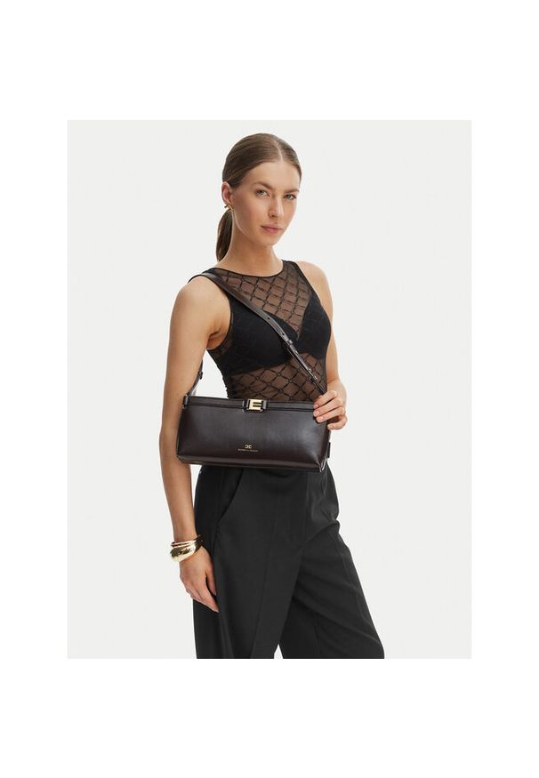 Torebka Elisabetta Franchi. Kolor: brązowy