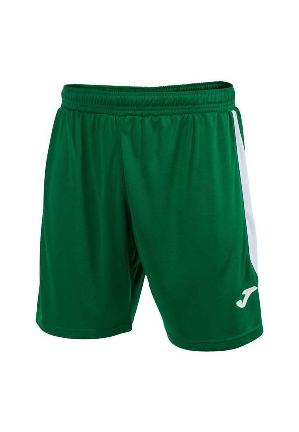 Szorty Joma Glasgow. Kolor: zielony, biały, wielokolorowy. Materiał: materiał. Sport: piłka nożna