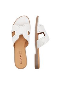 Lasocki Klapki WI16-FOXI-74 Biały. Kolor: biały. Materiał: skóra #8