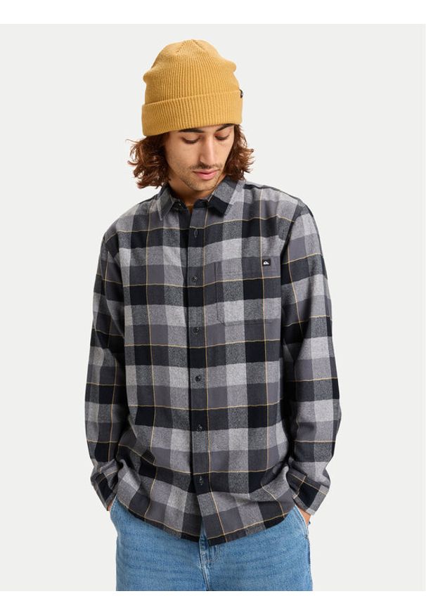 Quiksilver Koszula Motherfly Plaid EQYWT04642 Kolorowy Regular Fit. Materiał: bawełna. Wzór: kolorowy