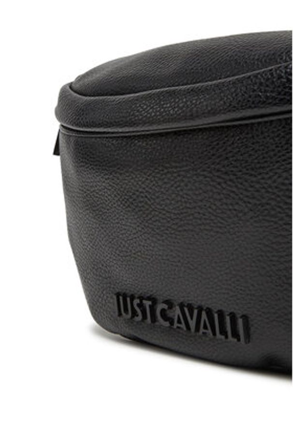 Just Cavalli Saszetka nerka 78QA4B13 ZSB81 Czarny. Kolor: czarny. Materiał: skóra