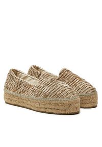 Manebi Espadryle Yucatan Double Sole Espadrilles G 1.2 D0 Beżowy. Kolor: beżowy. Materiał: materiał