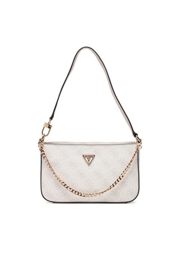 Guess Torebka Noelle II Mini HWBG96 72720 Biały. Kolor: biały. Materiał: skórzane