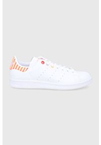 adidas Originals Buty H03196 kolor biały. Nosek buta: okrągły. Zapięcie: sznurówki. Kolor: biały. Materiał: materiał
