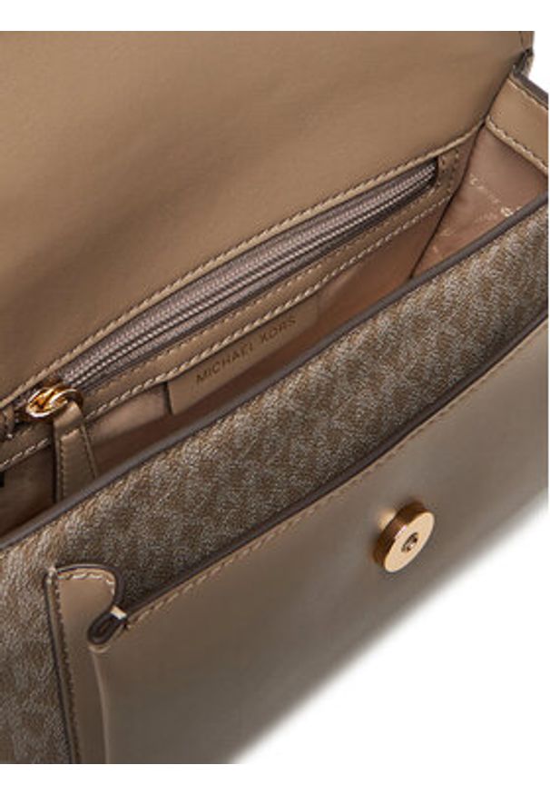 MICHAEL Michael Kors Torebka 30R5GC7L3V Beżowy. Kolor: beżowy. Materiał: skórzane
