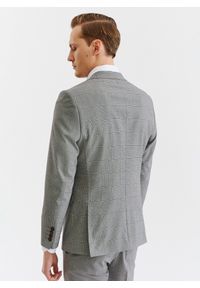 Pako Lorente - PAKO LORENTE – Męska marynarka garniturowa w kratę w brązowych tonach. Kolor: brązowy. Materiał: elastan, wiskoza, poliester. Styl: boho #8